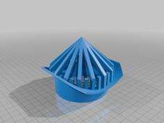 Gutter Sieve Finer / Dachrinnensauberhalter Feinere Edition 3D Printer Model