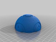 (3D Slash) Bb8_bodyshell_white 3D Printer Model