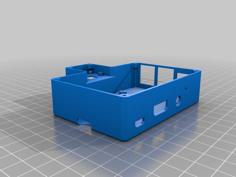 RaspberryPi 3 Case With Camera 3D Printer Model