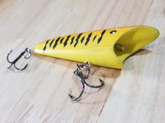 Surface Pop Lure 3D Printer Model