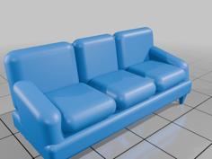 Couch/Sofa 3D Printer Model