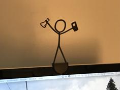 MacBook Pro Camera Cover And XKCD Holder 3D Printer Model