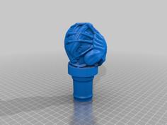 Alien Facehugger Topper ($7 Cane/Walking Hiking Sticks) 3D Printer Model