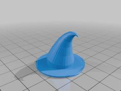 Wizard/Witch Hat 3D Printer Model