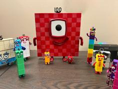 Numberblocks 100 ! 3D Printer Model