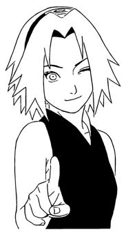 Sakura Haruno Stencil 2 3D Printer Model