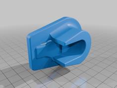 Kleiderstangenhalter [Clothes Rod Holder] 1,6 Mm X 2,4 Mm 3D Printer Model