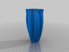 Snow Vase 3D Printer Model