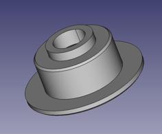 Screw Cup 3D Printer Model