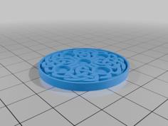 Celtic Coin 3D Printer Model