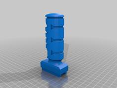 Nerf Blaster Handle 3D Printer Model