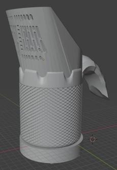 Kitty Litter Scooper And Container 3D Printer Model