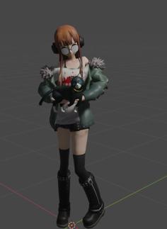 Futaba And Morganna From Persona 5 3D Printer Model