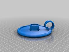 Candlestick 3D Printer Model