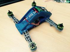 RidgeBack 280 FPV Quad Racer 3D Printer Model