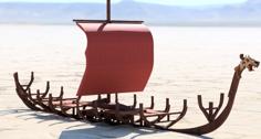 Viking Ship 3D Printer Model