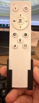 Wall Holder Remote Control For Chinese Lamp 3D Printer Model