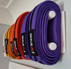 Karate Belt Hanger 3D Printer Model