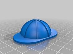 Fire Fighter Helmet 3D Printer Model