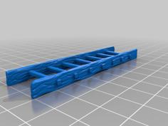 Wooden Ladder 3D Printer Model