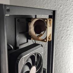 NZXT H1 – Rear Fan Mount – 60mm 3D Printer Model