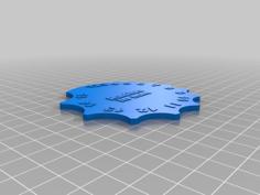 Fillet Radius Gauge 3D Printer Model