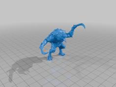 Hook Horror – Tabletop Miniature 3D Printer Model