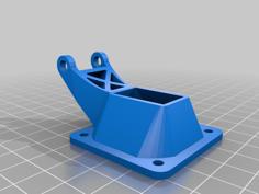 Blower Adaptor For 40mm Fan 3D Printer Model