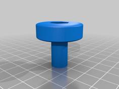 1/4-20 Cabinet Knob 3D Printer Model