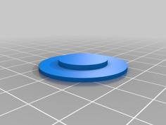 Triumph GT6/Spitfire Leaf Spring Thrust Button 3D Printer Model