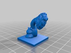 Greater Tetasu Peh (Lion-headed Snake) 3D Printer Model