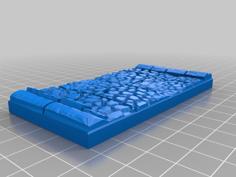 Cobblestone Road Terrain For Tabletops 3D Printer Model