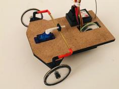 MINI VOITURE RC/VOITURE Rc Homemade /handmade 3D Printer Model