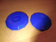 Air Propelled Spinning Top 3D Printer Model