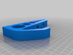 C64 – Wall Mount For Plexilaser Case (not Ultimate) 3D Printer Model