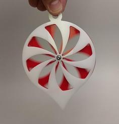 Carbide Spinning Snowflakes 3D Printer Model