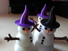 Witch Hat Magnetic 3D Printer Model