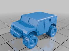 Jeep 3D Printer Model