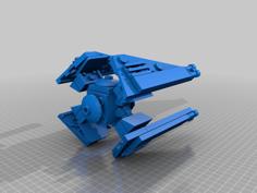 Tie Intrerceptor Bilding Bloks Aka Lego 3D Printer Model