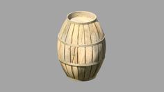 Just An Old Wood Barrel 3D Printer Model