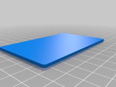 NFC Business Card 3D Printer Model