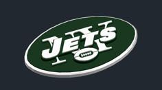 NewYork Jets – Logo 3D Printer Model