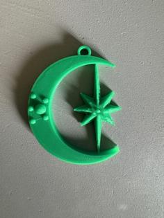 Corellon Moonweaver Pendant 3D Printer Model