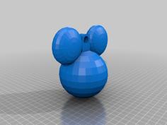 Mickey Mouse Neckless 3D Printer Model