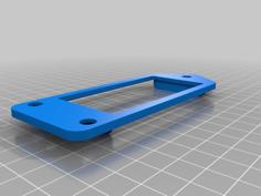 Window Dock For The Pi Zero Official Case 3D Printer Model