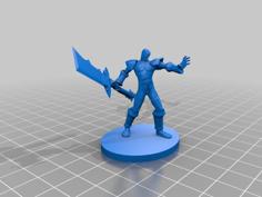 Blood Elf Monk 3D Printer Model