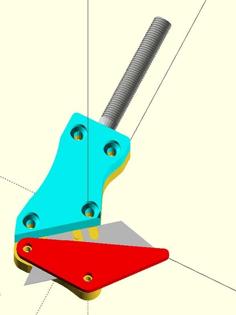 Remix Of MPCNC Tangential Knife 3D Printer Model