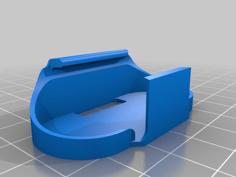 Hawkeye Thumb Snap In Mount 3D Printer Model