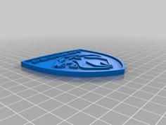 Peugeot 2022 Logo 3D Printer Model