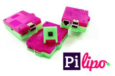 Pilipo – Rechargeable Raspberry Pi With ON/OFF 3D Printer Model